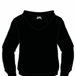 BLACK FLEECE HOODIE