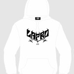 WHITE FLEECE HOODIE
